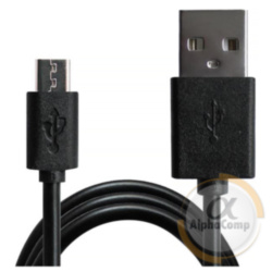 Кабель USB 2.0 (AM/microUSB) 1м Grand-X 2.1A черный