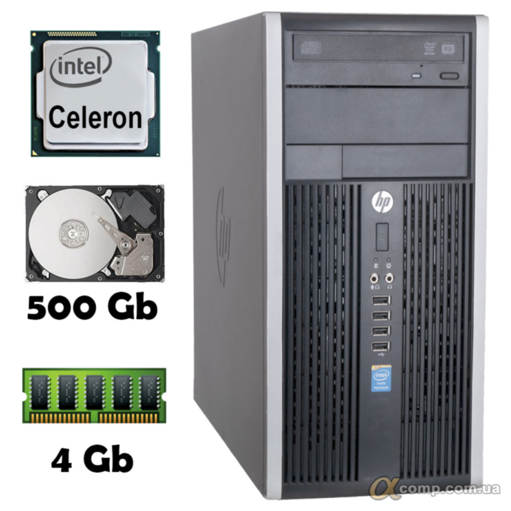 Компьютер HP 6300 (Celeron G460/4Gb/500Gb) БУ
