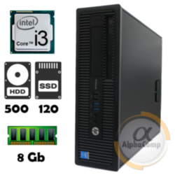 Компьютер HP 600 G1 (i3-4130/8Gb/500Gb/ssd 120Gb) БУ