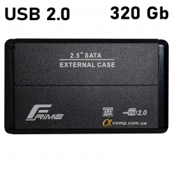 Внешний HDD 2.5" Frime 320Gb USB 2.0 (FHE20.25U20) black Ref