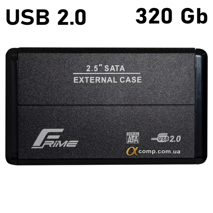 Внешний HDD 2.5" Frime 320Gb USB 2.0 (FHE20.25U20) black Ref