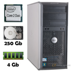 Компьютер Dell 380 (Core2Duo E8200/4Gb/250Gb) БУ