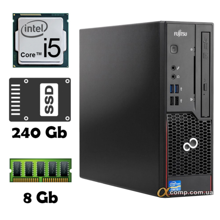 Компьютер Fujitsu C720 (i5-4430/8Gb/ssd 240Gb) БУ
