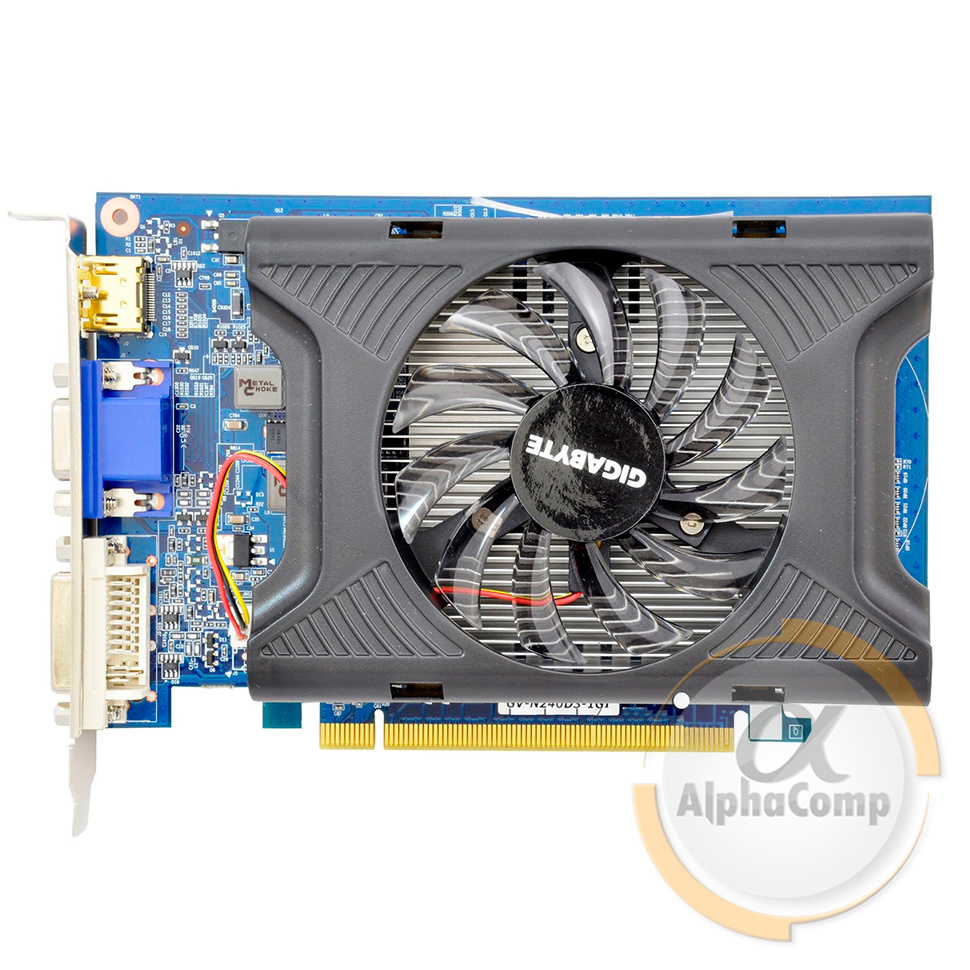 Gigabyte GT240 512Mb GDDR5 128 bit DVI VGA HDMI