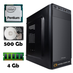 AlphaPC (Pentium G4400 • 4Gb • 500Gb) R6-T101