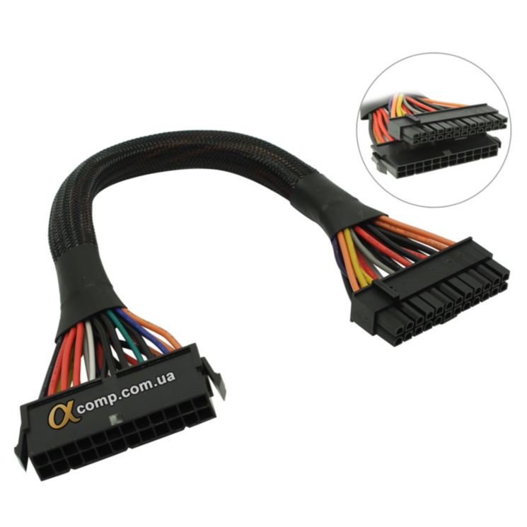 Переходник мат. платы ATX 24pin (M) -> 20 pin (F)