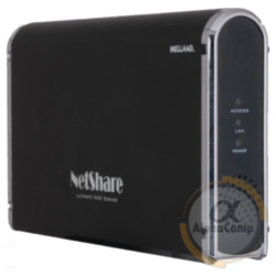 Сетевое хранилище Welland NetShare для HDD 3.5" USB 2.0/e-SATA/RJ45 (ME-747AN-S) БУ