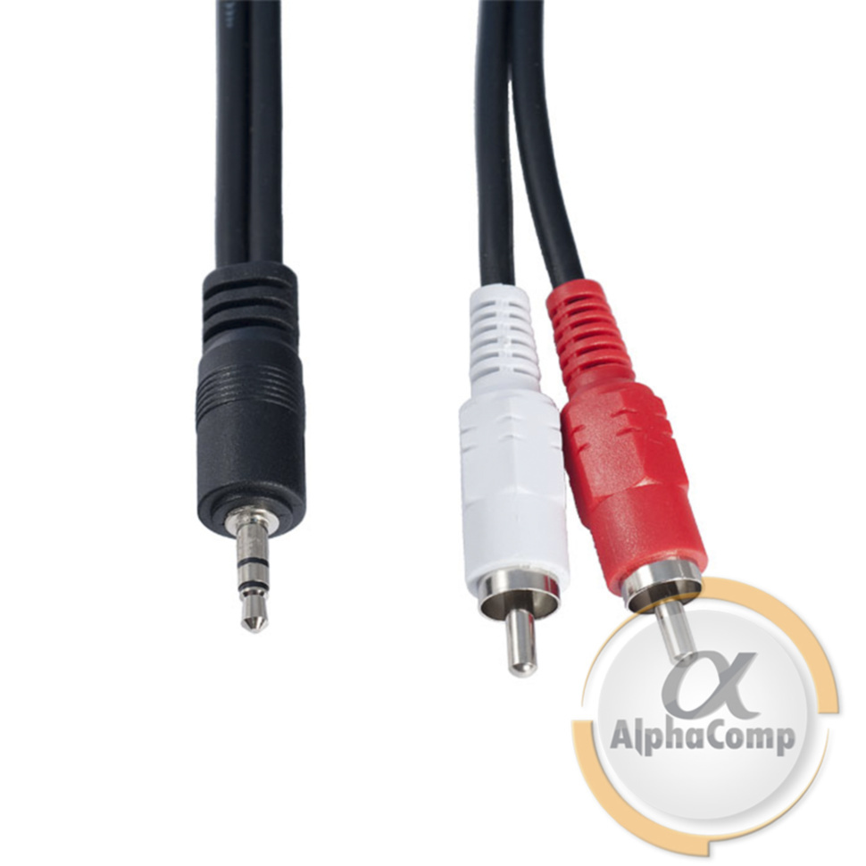 Аудио кабель mini-Jack (3.5 mm) - 2 x RCA (male-male) 3м купить в ...