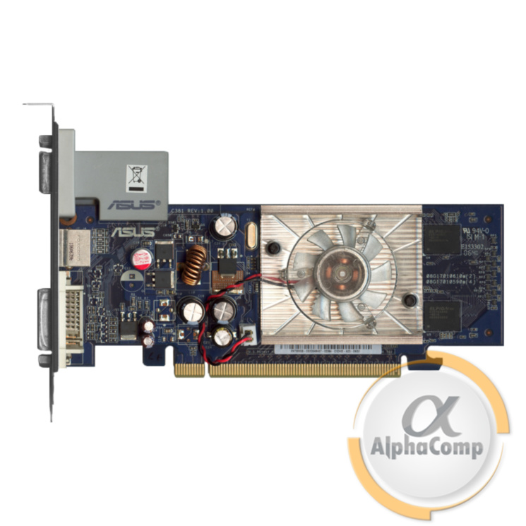 Видеокарта PCI-E NVIDIA Asus 7300GS (256mb/DDR2/64bit/DVI/VGA) БУ