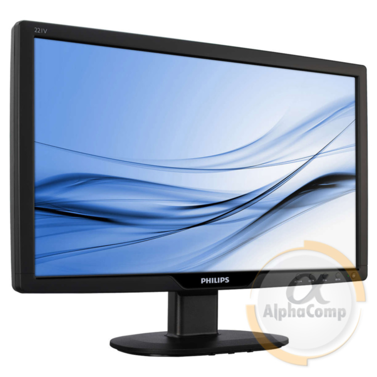 Монитор 21.5" Philips 221V2SB (TN/LED/FHD/16:9/VGA/DVI) class A БУ