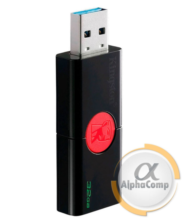USB Flash 32Gb USB 3.1 Kingston DataTraveler 106 Black/Red (DT106/32GB)