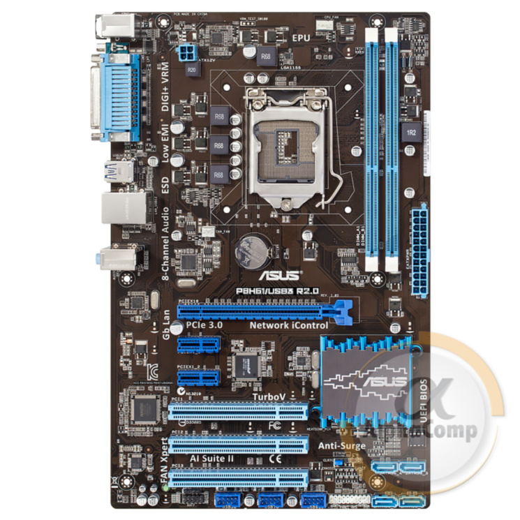 Материнская плата Asus P8H61/USB3 R2.0 (s1155/H61/2xDDR3/Gen3) БУ