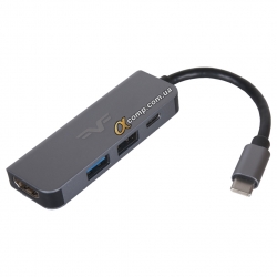 Хаб USB Type-C Frime 4in1 USB3.0 • PD • HDMI
