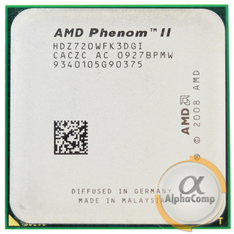 Процессор AMD Phenom II X3 720 (3×2.80GHz/6Mb/AM3) БУ