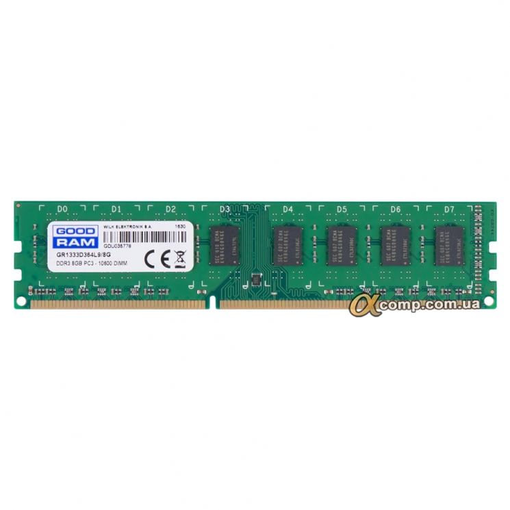 Модуль памяти DDR3 8Gb Goodram 1333