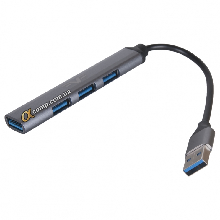 Хаб USB 3.0 Frime 4 порти (1×3.0 • 3×2.0)