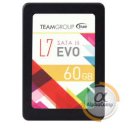 Накопитель SSD 2.5" 60GB Team L7 Evo T253L7060GTC101 (SATA III)