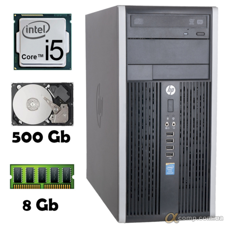 Компьютер HP 6300 (i5-2300/8Gb/500Gb) БУ