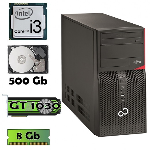 Fujitsu P420 (i3 4130 • GT1030 • 8Gb • 500Gb) БУ — 