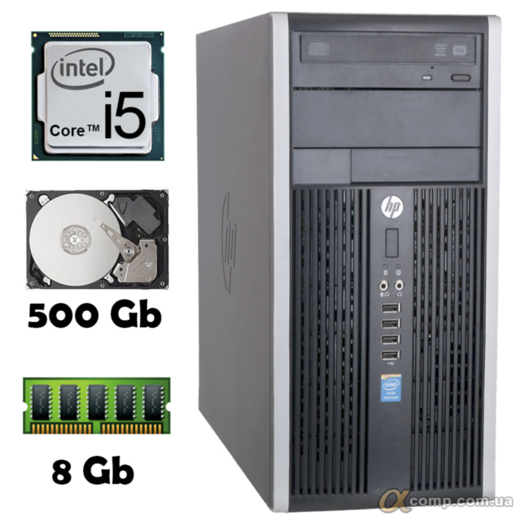 Компьютер HP 6300 (i5-3330/8Gb/500Gb) БУ