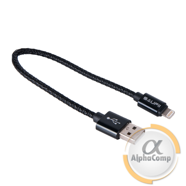 Кабель USB Saufii (AM/Micro USB) 2А Apple 0.25м
