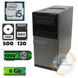 Компьютер Dell 990 (i5-2320/GTX1050 Ti/8Gb/500Gb/ssd 120Gb) БУ