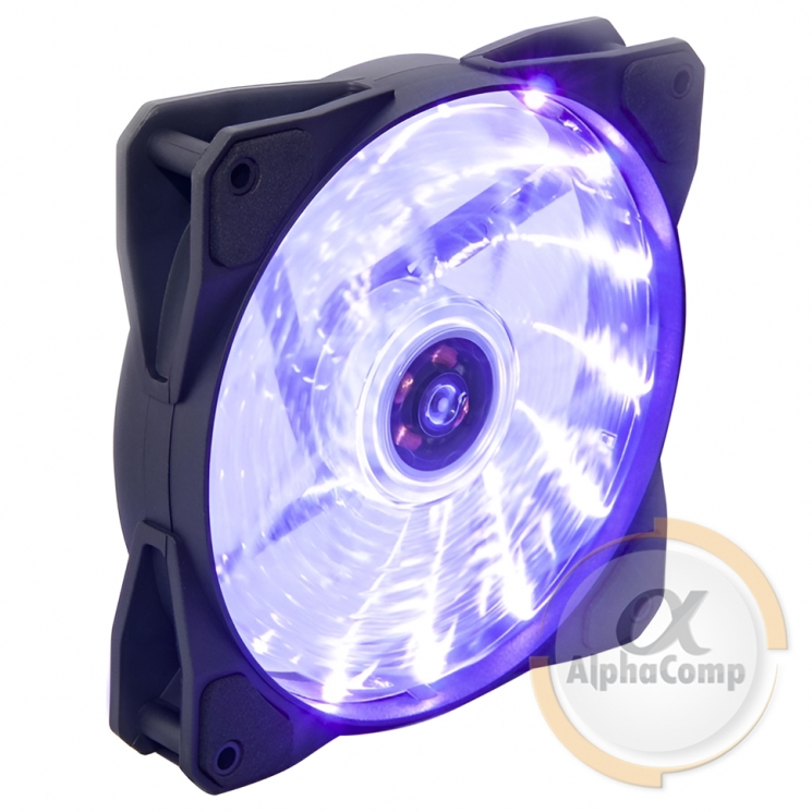 Кулер 120×120 Frime Iris 15 LED Purple (FLF-HB120P15) 3pin+molex