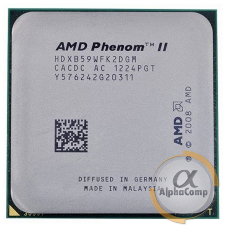 Процессор AMD Phenom II X2 565 B59 (2×3.40GHz/1Mb/AM3) БУ