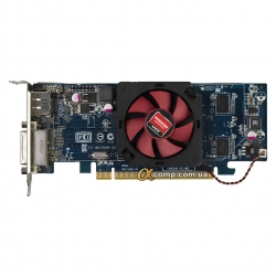 Видеокарта Radeon HD7470 (1Gb • GDDR3 • 64bit • DVI • DP) LowProfile БУ