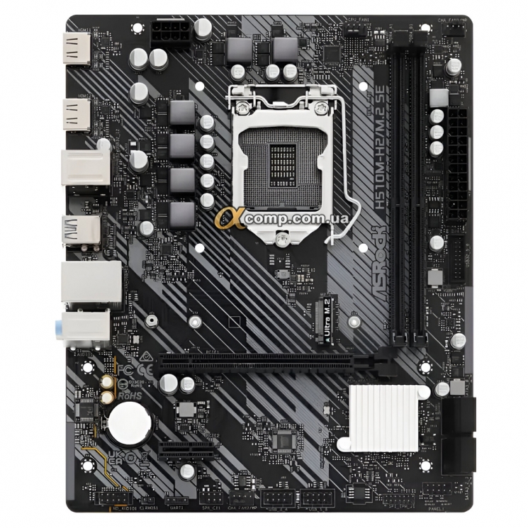 Материнська плата ASRock H510M-H2/M.2 SE (1200 • H470 • 2×DDR4)
