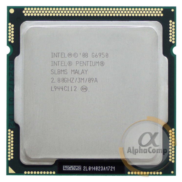 Процессор Intel Pentium G6950 (2×2.80GHz/3Mb/s1156) БУ