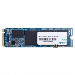 Накопичувач SSD M.2 480Gb Apacer AS2280P4 2280 PCIe 3.0 x4 3D TLC (AP480GAS2280P4-1) 2000/3200