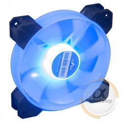 Кулер 120×120 Frime Iris LED Fan Mid Blue (FLF-HB120MB8) 3pin+molex