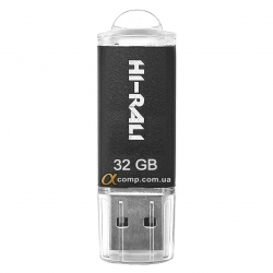 USB Flash 32Gb Hi-Rali Rocket Series Black (HI-32GBVCBK) USB 2.0