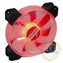 Кулер 120×120 Frime Iris LED Fan Mid Red (FLF-HB120MR8) 3pin+molex
