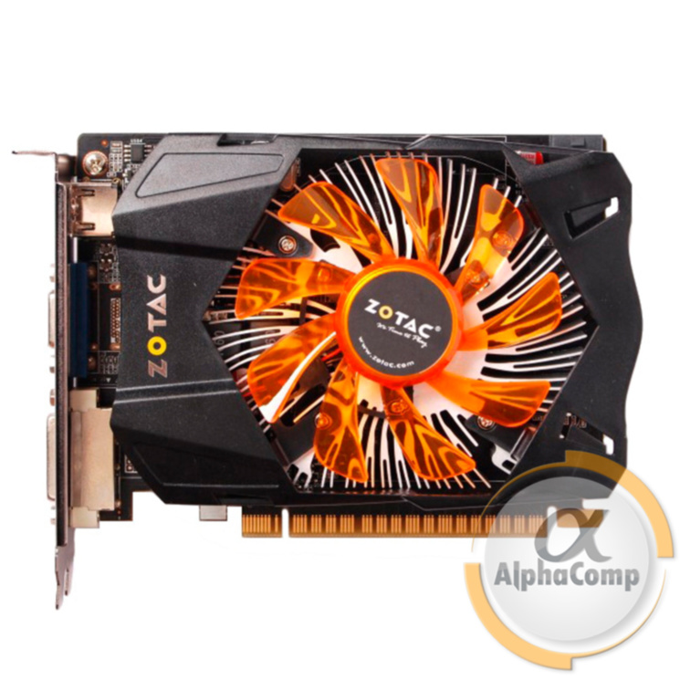 Видеокарта PCI-E NVIDIA ZOTAC GTX650 (1Gb/DDR5/128bit/2*DVI/miniHDMI) БУ