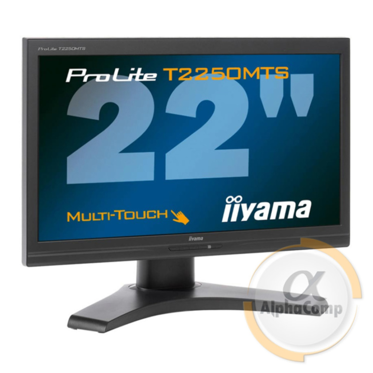 Монитор 22" Iiyama ProLite T2250MTS (TN/16:9/VGA/DVI/тачскрин) сенсорный БУ