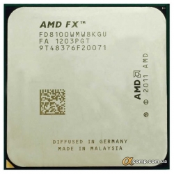 Процессор AMD FX 8100 (8×2.80GHz • 8Mb • AM3+) БУ
