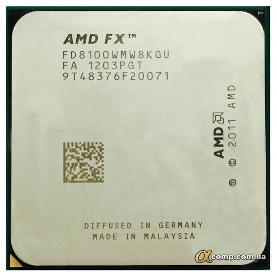 Процессор AMD FX 8100 (8×2.80GHz • 8Mb • AM3+) БУ купить в Днепре ...