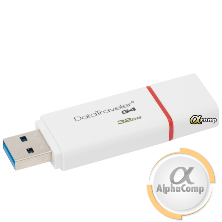 USB Flash 32GB Kingston DataTraveler G4 USB3.0 (DTIG4/32GB) White