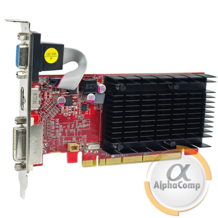 Видеокарта PCI-E ATI PowerColor HD6450 (1Gb/DDR3/64bit/VGA/DVI/HDMI) БУ